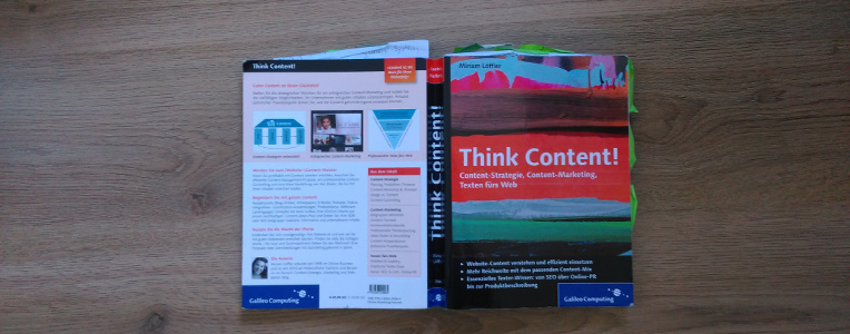 Das Buch Think Content ist ein guter Einstieg ins Content Marketing.